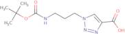 1-(3-{[(tert-Butoxy)carbonyl]amino}propyl)-1H-1,2,3-triazole-4-carboxylic acid
