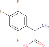 2-Amino-2-(2,4,5-trifluorophenyl)acetic acid