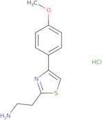 2-[4-(4-Methoxyphenyl)-1,3-thiazol-2-yl]ethan-1-amine hydrochloride