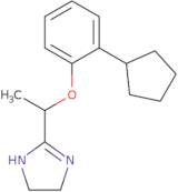 2-[1-(2-Cyclopentylphenoxy)ethyl]-4,5-dihydro-1H-imidazole