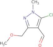 5-Chloro-3-(methoxymethyl)-1-methyl-1H-pyrazole-4-carbaldehyde