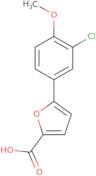 5-(3-Chloro-4-methoxyphenyl)-2-furoic acid