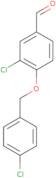 3-chloro-4-[(4-chlorophenyl)methoxy]benzaldehyde