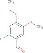 2-Chloro-4-ethoxy-5-methoxybenzaldehyde