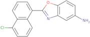 2-(5-Chloro-1-naphthyl)-1,3-benzoxazol-5-amine