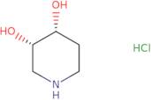 (3R,4S)-rel-3,4-Piperidinediol Hydrochloride