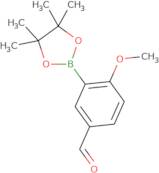 4-Methoxy-3-(4,4,5,5-tetramethyl-1,3,2-dioxaborolan-2-yl)benzaldehyde
