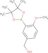 (4-Methoxy-3-(4,4,5,5-tetramethyl-1,3,2-dioxaborolan-2-yl)phenyl)methanol