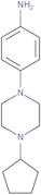 4-(4-cyclopentylpiperazin-1-yl)aniline