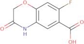 7-Fluoro-3-oxo-3,4-dihydro-2H-1,4-benzoxazine-6-carboxylic acid