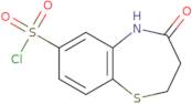 4-Oxo-2,3,4,5-tetrahydro-1,5-benzothiazepine-7-sulfonyl chloride