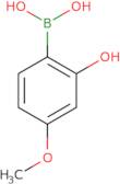 2-Hydroxy 4-methoxy phenyl boronic acid