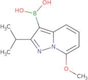 (7-Methoxy-2-propan-2-ylpyrazolo[1,5-a]pyridin-3-yl)boronic acid