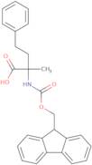 2-{[(9H-Fluoren-9-ylmethoxy)carbonyl]amino}-2-methyl-4-phenylbutanoic acid