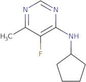 N-Cyclopentyl-5-fluoro-6-methylpyrimidin-4-amine