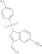 3-ethenyl-1-(4-methylbenzenesulfonyl)-1H-indole-5-carbonitrile
