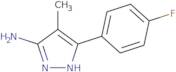 5-(4-Fluoro-phenyl)-4-methyl-2H-pyrazol-3-ylamine