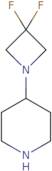 4-(3,3-Difluoroazetidin-1-yl)piperidine