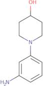 1-(3-aminophenyl)piperidin-4-ol