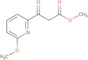 Beta-oxo-6-methoxy-2-pyridinepropanoic acid methyl ester