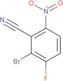 2-Bromo-3-fluoro-6-nitrobenzonitrile
