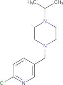 1-[(6-Chloropyridin-3-yl)methyl]-4-(propan-2-yl)piperazine