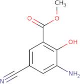 3-Amino-5-cyano-2-hydroxy-benzoic acid methyl ester