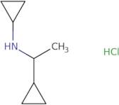 N-(1-Cyclopropylethyl)cyclopropanamine hydrochloride