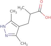 3-(3,5-Dimethyl-1H-pyrazol-4-yl)-2-methylpropanoic acid