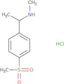 [1-(4-Methanesulfonylphenyl)ethyl](methyl)amine hydrochloride