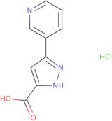 5-Pyridin-3-yl-1H-pyrazole-3-carboxylic acid hydrochloride