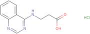 3-(Quinazolin-4-ylamino)-propionic acid hydrochloride