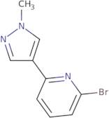 2-Bromo-6-(1-methyl-1H-pyrazol-4-yl)pyridine