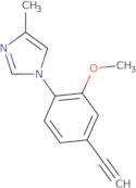 1-(4-ethynyl-2-methoxyphenyl)-4-methyl-1H-imidazole