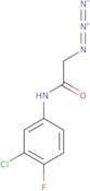 2-Azido-N-(3-chloro-4-fluorophenyl)acetamide