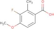 3-Fluoro-4-methoxy-2-methyl-benzoic acid