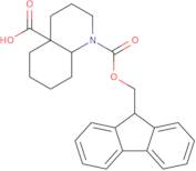 rac-(4aR,8aR)-1-{[(9H-Fluoren-9-yl)methoxy]carbonyl}-decahydroquinoline-4a-carboxylic acid