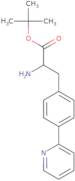 tert-Butyl (2R)-2-amino-3-[4-(pyridin-2-yl)phenyl]propanoate