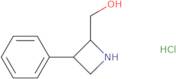 rac-[(2R,3R)-3-Phenylazetidin-2-yl]methanol hydrochloride