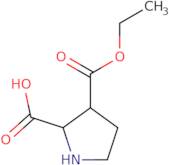 rac-(2R,3S)-3-(Ethoxycarbonyl)pyrrolidine-2-carboxylic acid