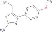 5-Ethyl-4-(4-methoxy-phenyl)-thiazol-2-ylamine