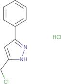 5-(Chloromethyl)-3-phenyl-1H-pyrazole hydrochloride