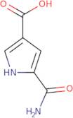 5-Carbamoyl-1H-pyrrole-3-carboxylic acid