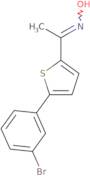 N-{1-[5-(3-Bromophenyl)thiophen-2-yl]ethylidene}hydroxylamine, somers