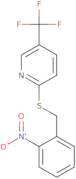 2-{[(2-Nitrophenyl)methyl]sulfanyl}-5-(trifluoromethyl)pyridine