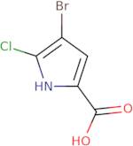 4-Bromo-5-chloro-1H-pyrrole-2-carboxylic acid