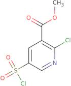 Methyl 2-chloro-5-(chlorosulfonyl)pyridine-3-carboxylate