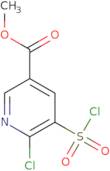 Methyl 6-chloro-5-(chlorosulfonyl)pyridine-3-carboxylate