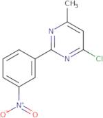 4-Chloro-6-methyl-2-(3-nitrophenyl)pyrimidine