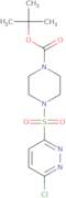 tert-Butyl 4-((6-chloropyridazin-3-yl)sulfonyl)piperazine-1-carboxylate
